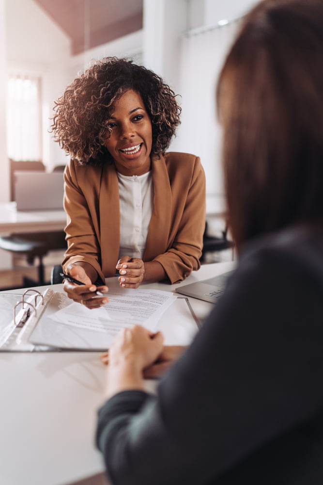 Young,woman,doing,a,job,interview